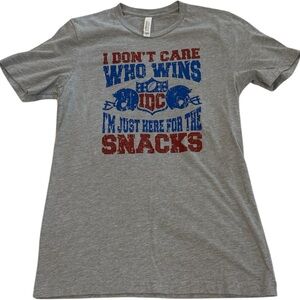 Gray Graphic T-Shirt - Fun Football Apparel